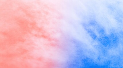 Pink and blue cloud background abstract