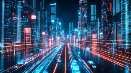 IoTとブロックチェーンが連携し、自動取引を実行する未来都市