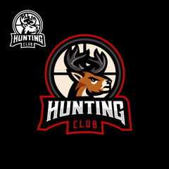 logo with deer in target