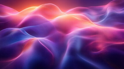 Obraz premium Vibrant Abstract Background with Swirling Ribbons for Celebration Banners and Posters