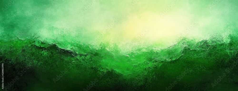 Aufkleber abstract green texture background with grunge border and soft light