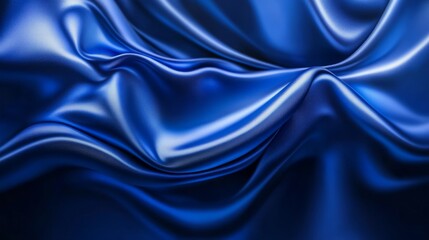 Fototapeta premium Abstract blue metallic gradient, clean and simple, evoking modern elegance and calm sophistication. 