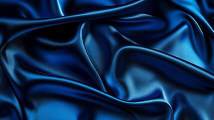 Fototapeta premium Abstract blue metallic gradient, clean and simple, evoking modern elegance and calm sophistication. 