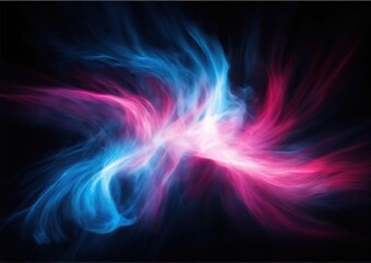 High Quality Abstract Colorful Smoke. Vibrant Energy Burst. Perfect for dynamic presentations, tech backgrounds, vibrant art projects