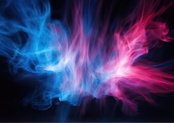 High Quality Abstract Colorful Smoke. Vibrant Energy Burst. Perfect for dynamic presentations, tech backgrounds, vibrant art projects