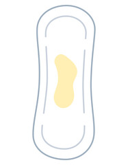 白っぽい色のおりもの　女性の健康　おりものの色の種類　ナプキン