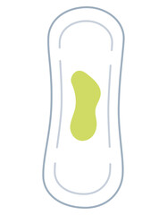 緑っぽい色のおりもの　女性の健康　おりものの色の種類　ナプキン