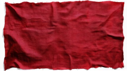Crimson Fabric Texture: A Study in Deep Red Hues