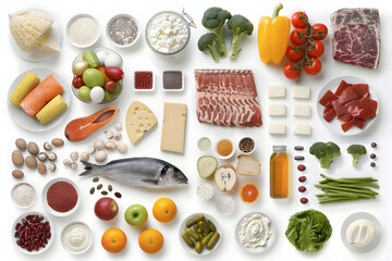 Comprehensive Visual Layout of Detailed Daily Nutrition Facts