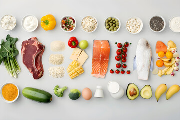 Comprehensive Visual Layout of Detailed Daily Nutrition Facts