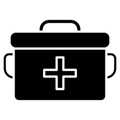 First Aid Kit  Icon Element For Design