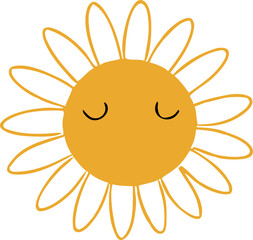 happy sun cartoon