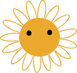 happy sun cartoon