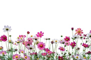 Fototapeta premium Daisy flowers asteraceae outdoors blossom.