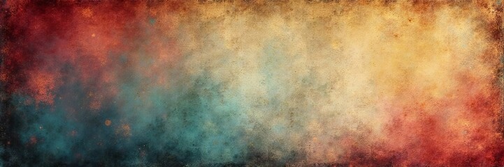 Grungy vintage background with distressed textures and faded colors, background, distressed