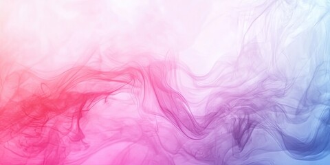 Obraz premium Abstract colorful smoke swirls, pastel background, design element