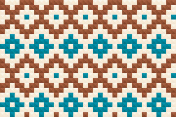 seamless traditional woven pattern called Anyaman
