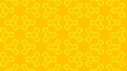 Abstract Pattern with Yellow Highlights and Dynamic Shapes