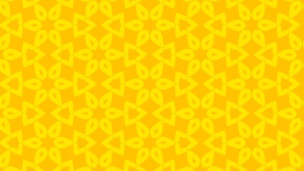 Abstract Pattern with Yellow Highlights and Dynamic Shapes