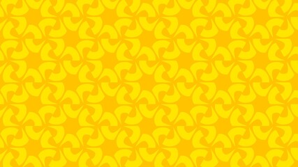 Abstract Pattern with Yellow Highlights and Dynamic Shapes