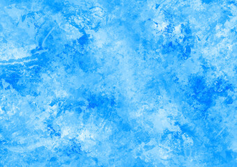 汚れたザラザラした背景（青色）