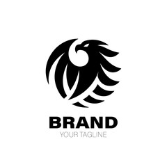 Sea Eagle Logo. Sea Eagle Logo Design. Sea Eagle Logo Brand. Sea Eagle Logo Vector Design Isolated on White Background