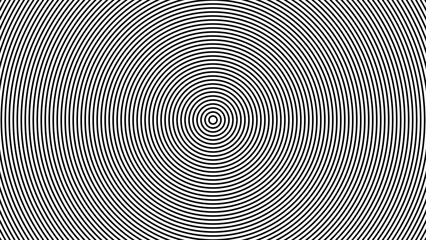 Illustration of the black circle on white background.