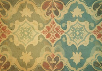 Fototapeta premium seamless damask pattern