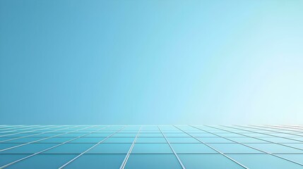 Obraz premium A clean minimalist image of solar panels
