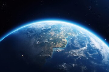Obraz premium Planet space earth astronomy.