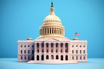 Obraz premium Building architecture landmark patriotism.