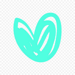 Fototapeta premium Doodle Hearts hand drawn love hearts Vector illustration