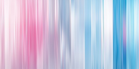 Obraz premium Color Symphony: A vibrant and dynamic abstract composition showcasing a harmonious blend of pink and blue vertical stripes, creating a sense of movement and energy.