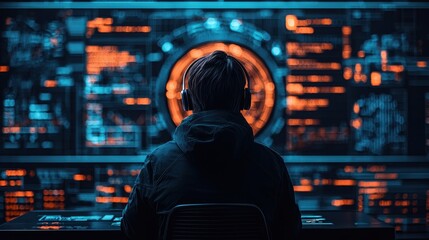 Futuristic and Immersive Smart Technology Trade Show Featuring Cutting Edge Digital Innovations Interactive Displays