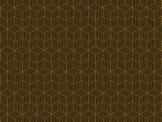 hexagon gold staging big balck BG