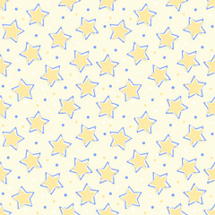seamless pattern with stars