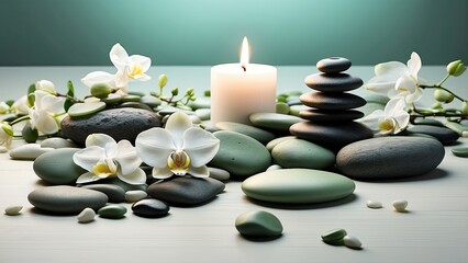 Obraz premium A vibrant image of a heart-shaped fire, with glowing orange flames on a dark smoky background