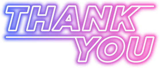 Thank You Neon Signboard
