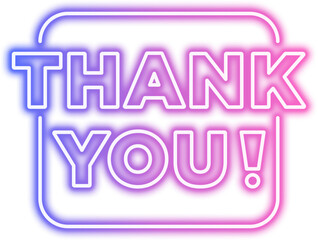 Thank You Neon Signboard