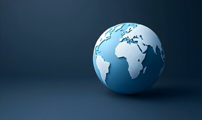 Global Economic Growth Visualization, a dynamic representation of interconnected markets and digital trends influencing global commerce and development.