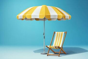Beach Chair umbrella chair furniture.