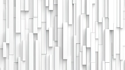 Fototapeta premium Abstract white geometric background; modern design texture