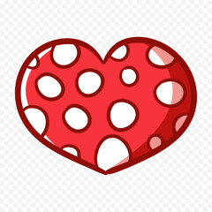 Doodle Hearts hand drawn love hearts Vector illustration