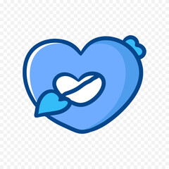 Doodle Hearts hand drawn love hearts Vector illustration