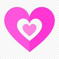 Doodle Hearts hand drawn love hearts Vector illustration