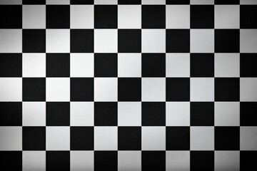 Black and white simple checkered background texture pattern checkerboard.