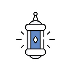 Lantern  Vector icon
