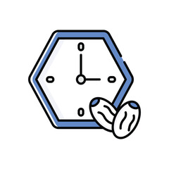 Iftar Time Vector icon