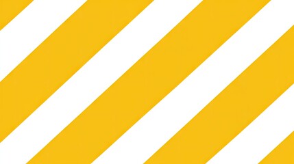 Diagonal yellow and white stripes background