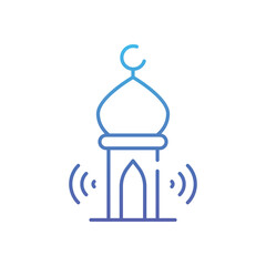 Minaret Vector icon